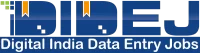 Digtial India Data Entry Jobs
