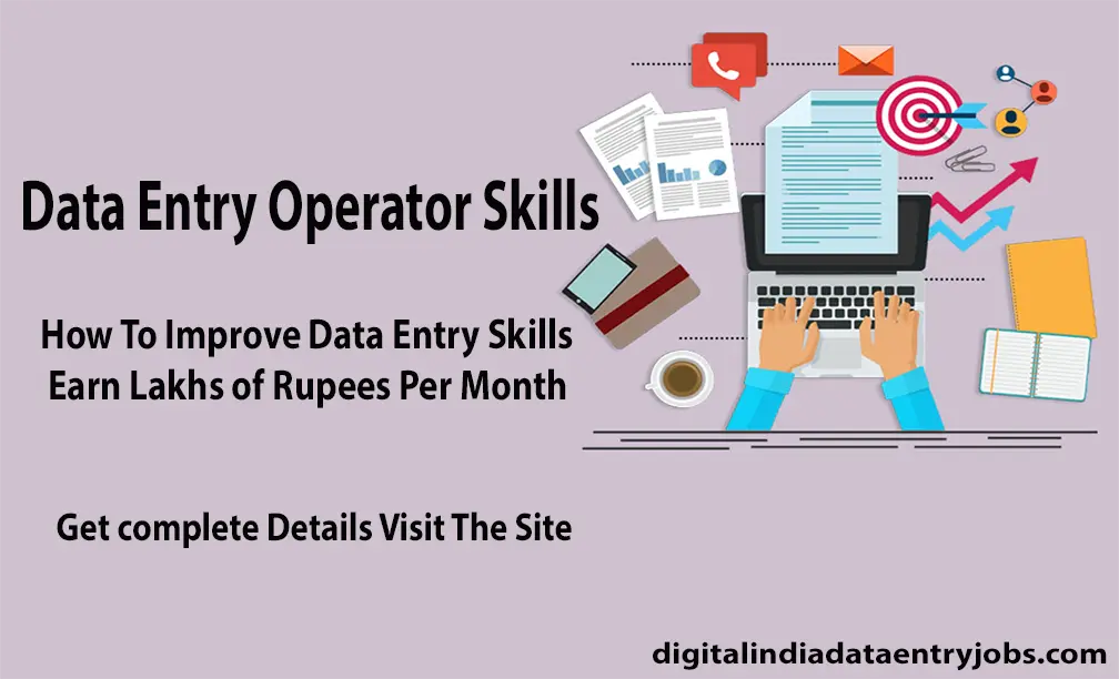 Data Entry Operator Skills Online Data Entry Jobs Work Home Daily Payment