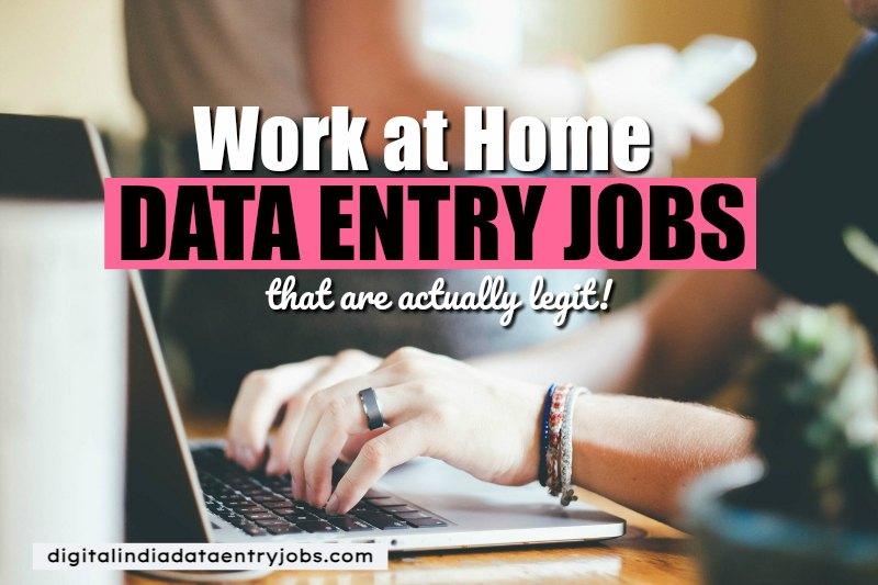 Data Entry Jobs From Home