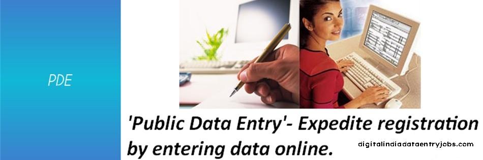 Public Data Entry