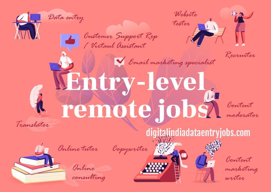 Entry Level Remote Data Entry Jobs