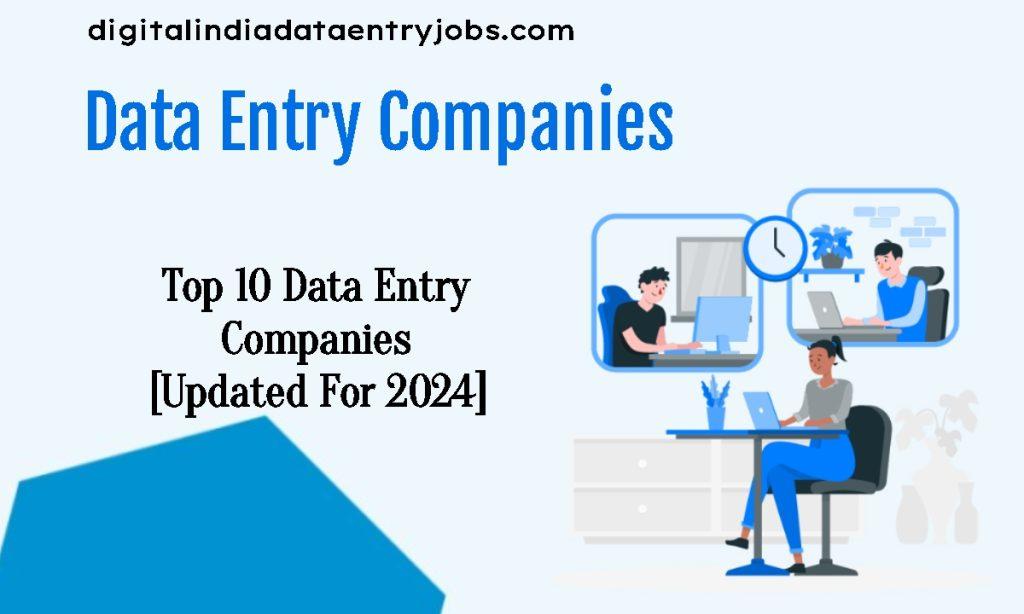 Data Entry Companies