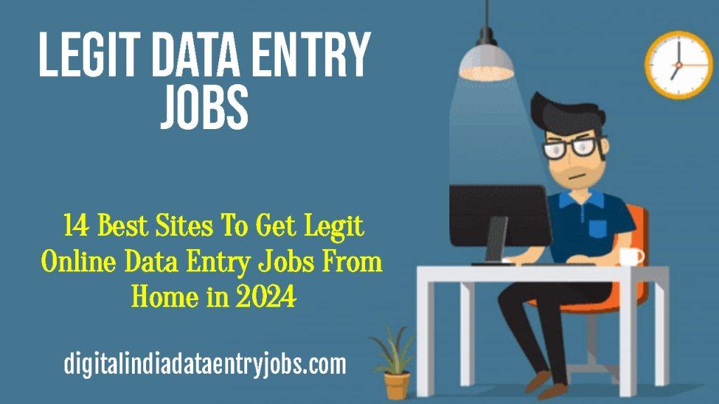Legit Data Entry Jobs