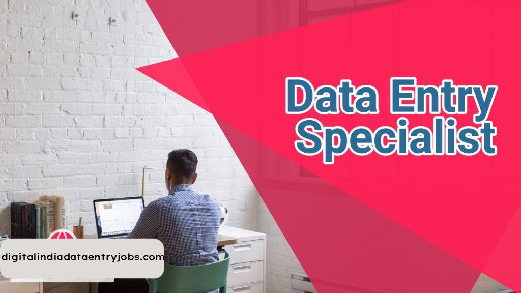 Data Entry Specialist Job Description