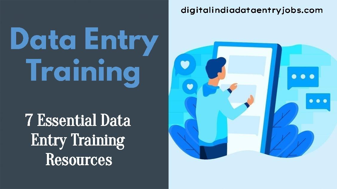 Data Entry Training, 7 Essential Data Entry Training Resources