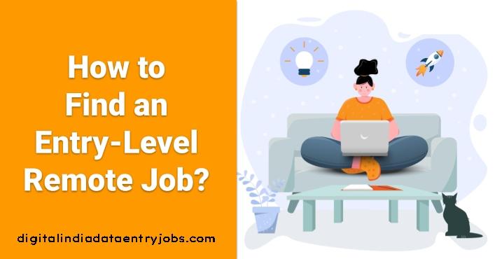 Remote Entry Level Data Entry Jobs