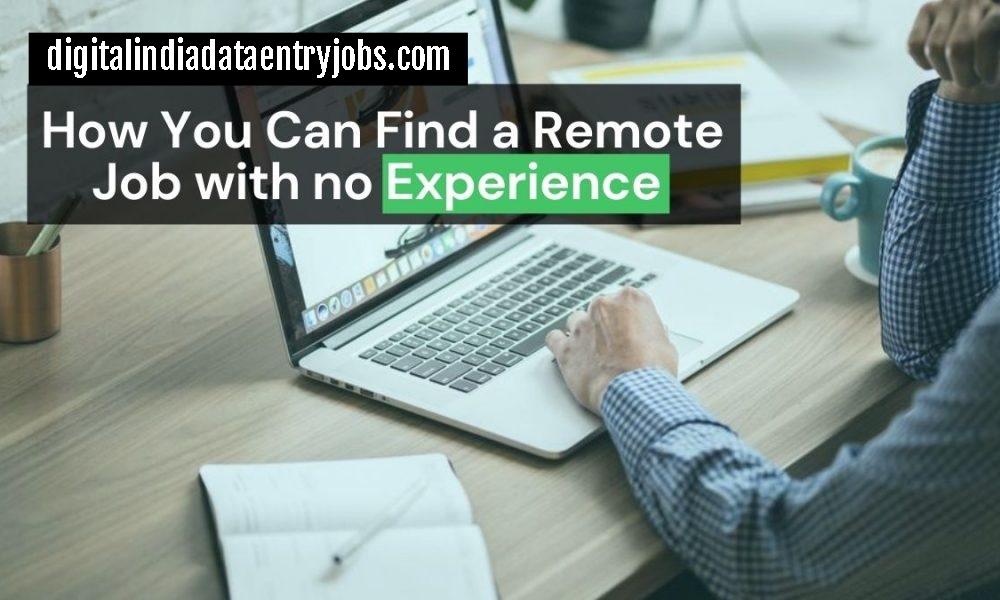 Data Entry No Experience Remote