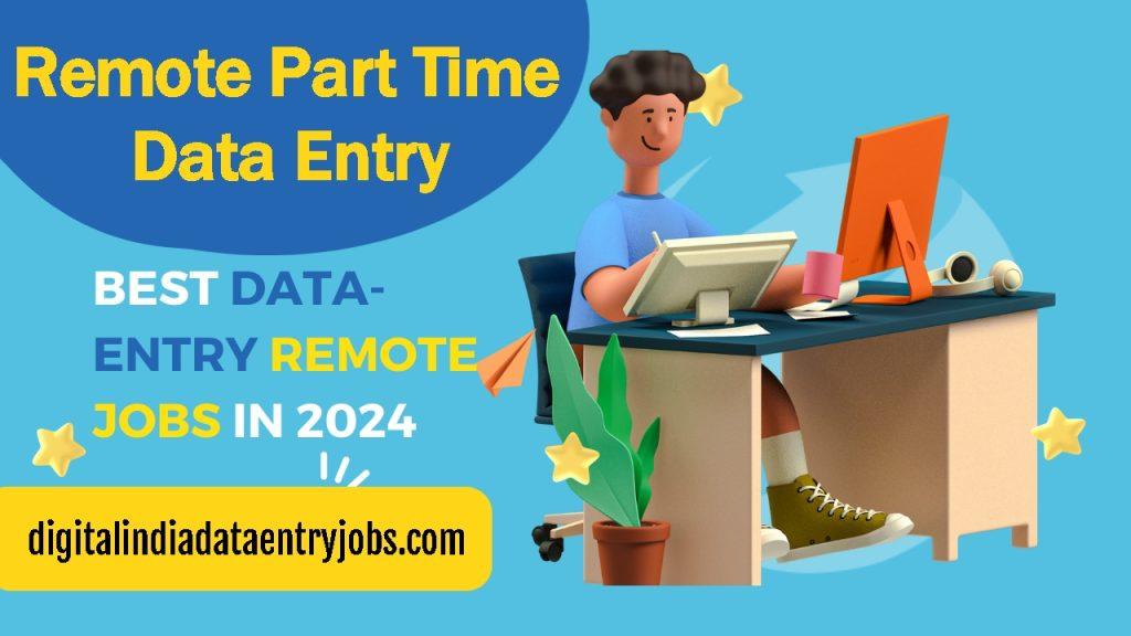 Remote Part Time Data Entry